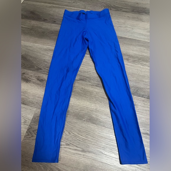 Black Milk Women's Matte Royal Blue Leggings Size L - Picture 2 of 5